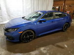 2019 Honda Civic Sport Blue vin: 2HGFC2F87KH578719