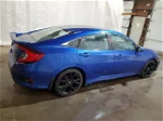 2019 Honda Civic Sport Синий vin: 2HGFC2F87KH578719