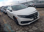 2019 Honda Civic Sport White vin: 2HGFC2F87KH579286