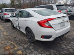 2019 Honda Civic Sport White vin: 2HGFC2F87KH579286