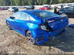 2019 Honda Civic Sport Синий vin: 2HGFC2F87KH602338