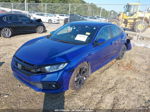 2019 Honda Civic Sport Синий vin: 2HGFC2F87KH602338