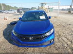 2019 Honda Civic Sport Blue vin: 2HGFC2F87KH602338