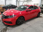 2020 Honda Civic Sport Red vin: 2HGFC2F87LH013078