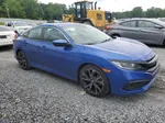 2020 Honda Civic Sport Blue vin: 2HGFC2F87LH551506