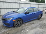 2020 Honda Civic Sport Blue vin: 2HGFC2F87LH551506