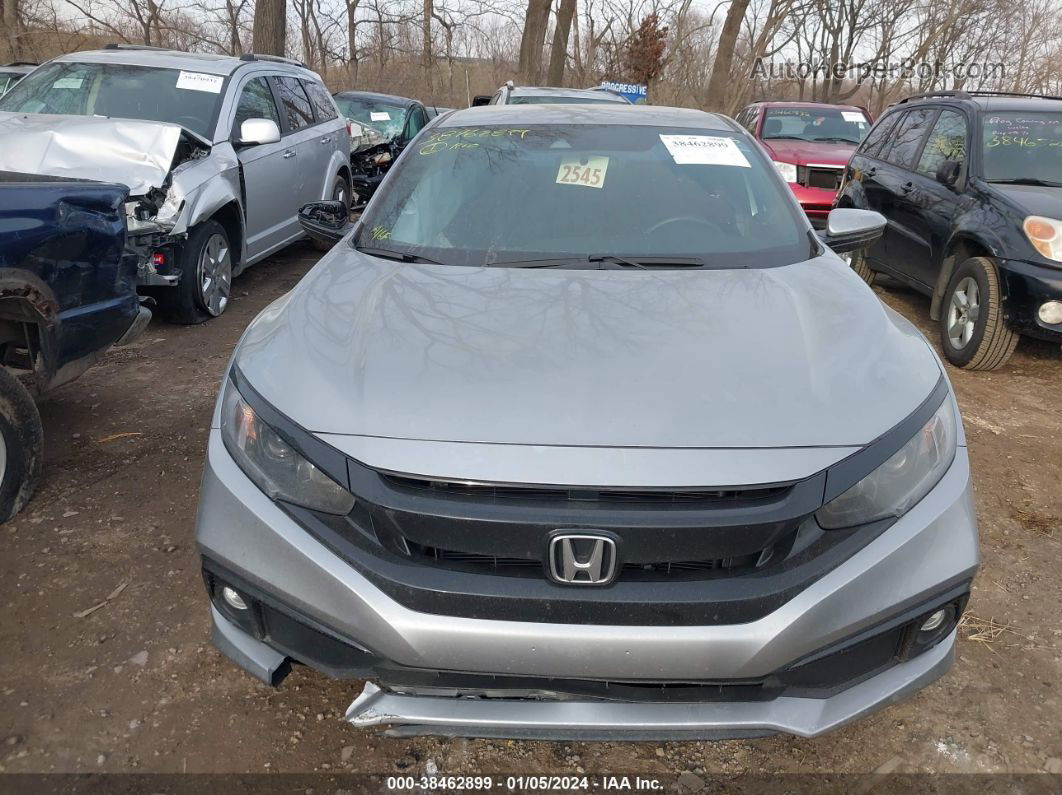 2020 Honda Civic Sport Silver vin: 2HGFC2F87LH559198