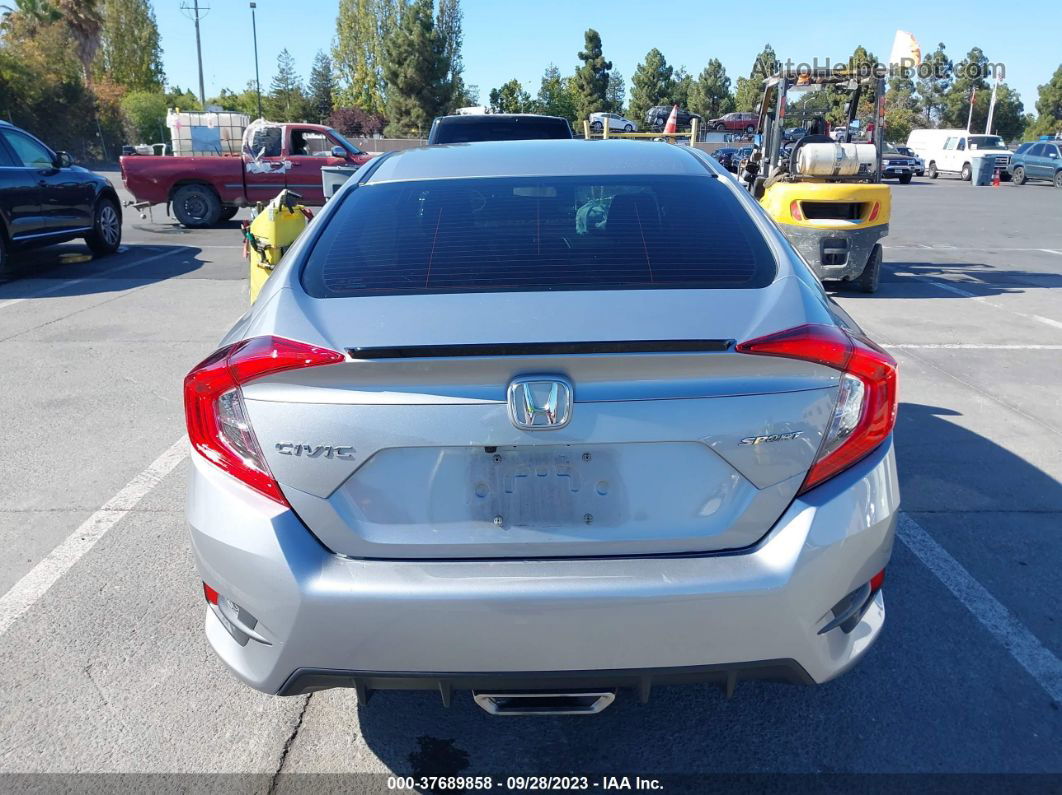 2019 Honda Civic Sedan Sport Gray vin: 2HGFC2F88KH500935