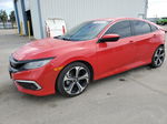 2019 Honda Civic Sport Red vin: 2HGFC2F88KH516634