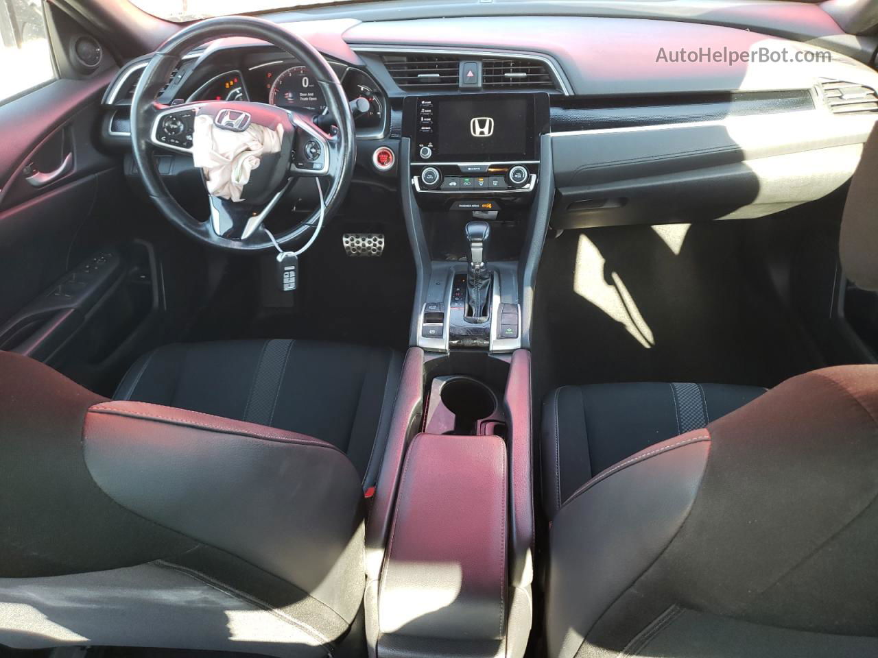 2019 Honda Civic Sport Красный vin: 2HGFC2F88KH524409