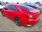 2019 Honda Civic Sedan Sport Red vin: 2HGFC2F88KH536317