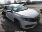 2019 Honda Civic Sedan Sport White vin: 2HGFC2F88KH538195