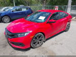 2019 Honda Civic Sport Red vin: 2HGFC2F88KH567518