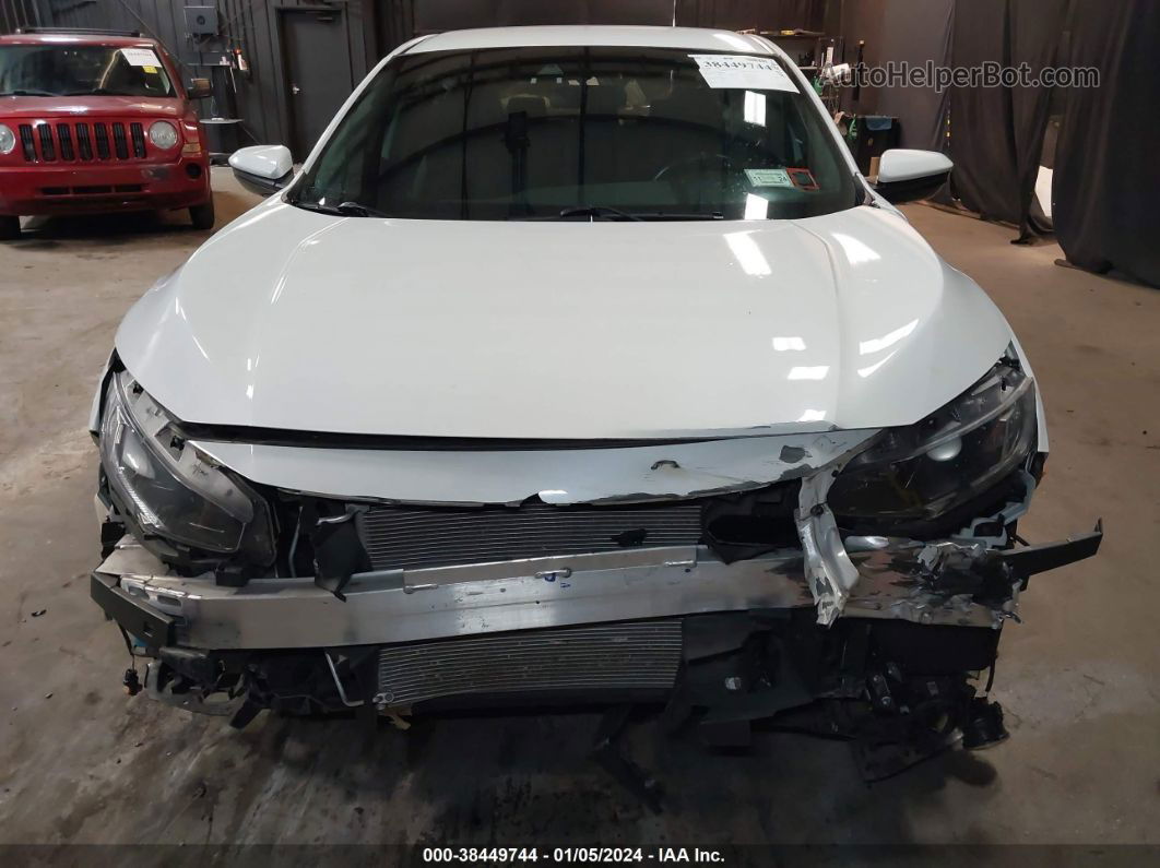 2020 Honda Civic Sport White vin: 2HGFC2F88LH522760