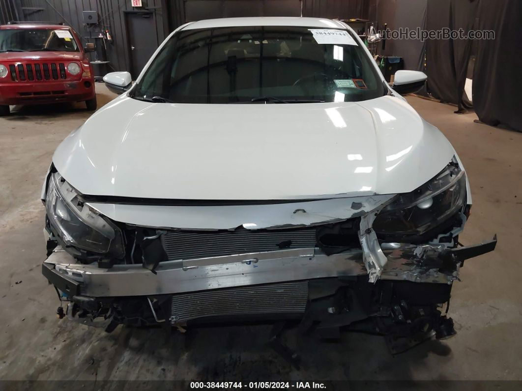 2020 Honda Civic Sport White vin: 2HGFC2F88LH522760