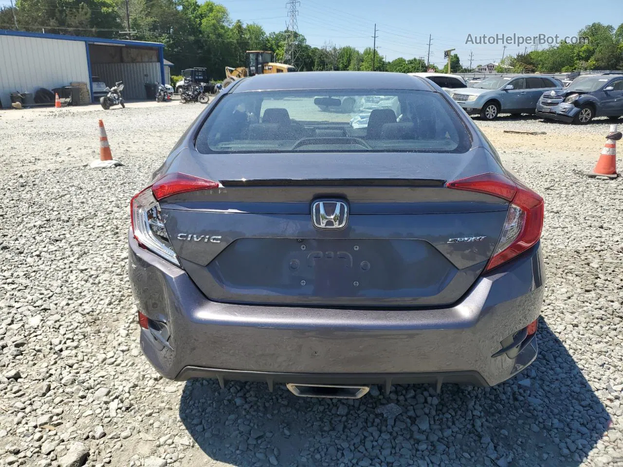 2020 Honda Civic Sport Charcoal vin: 2HGFC2F88LH540594