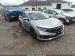 2020 Honda Civic Sedan Sport Серебряный vin: 2HGFC2F88LH542734