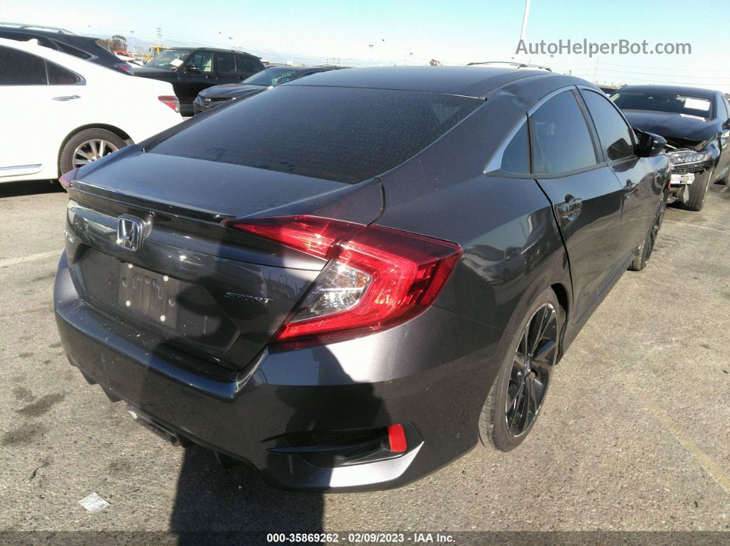 2020 Honda Civic Sedan Sport Серый vin: 2HGFC2F88LH552325