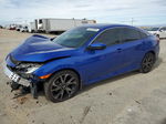 2019 Honda Civic Sport Blue vin: 2HGFC2F89KH521521