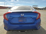 2019 Honda Civic Sport Синий vin: 2HGFC2F89KH521521