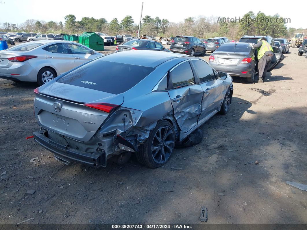 2020 Honda Civic Sport Silver vin: 2HGFC2F89LH530804