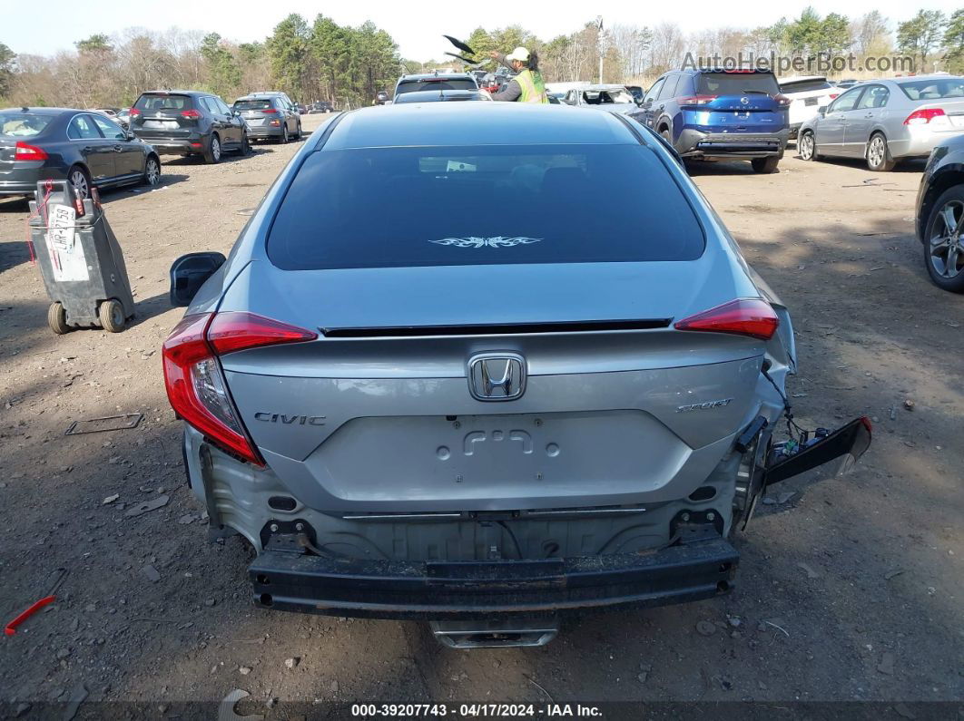 2020 Honda Civic Sport Silver vin: 2HGFC2F89LH530804