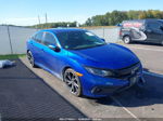 2020 Honda Civic Sport  Blue vin: 2HGFC2F89LH534738