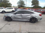 2020 Honda Civic Sport  Silver vin: 2HGFC2F89LH535596