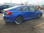 2020 Honda Civic Sport Blue vin: 2HGFC2F89LH543858