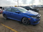 2020 Honda Civic Sport Синий vin: 2HGFC2F89LH543858