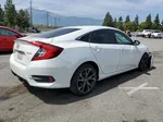 2020 Honda Civic Sport White vin: 2HGFC2F89LH577086