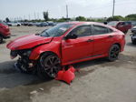 2020 Honda Civic Sport Красный vin: 2HGFC2F89LH598875