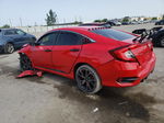 2020 Honda Civic Sport Красный vin: 2HGFC2F89LH598875