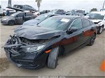 2019 Honda Civic Sport Черный vin: 2HGFC2F8XKH539591