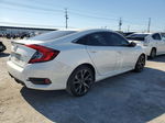 2019 Honda Civic Sport White vin: 2HGFC2F8XKH583994