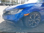 2020 Honda Civic Sport Blue vin: 2HGFC2F8XLH522839