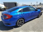 2020 Honda Civic Sport Blue vin: 2HGFC2F8XLH559101