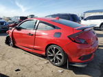 2017 Honda Civic Si Red vin: 2HGFC3A50HH753565