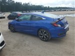 2017 Honda Civic Si Синий vin: 2HGFC3A51HH755342