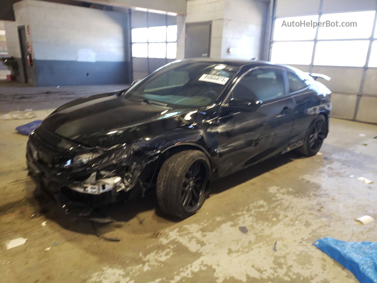 2020 Honda Civic Si Black vin: 2HGFC3A58LH754584