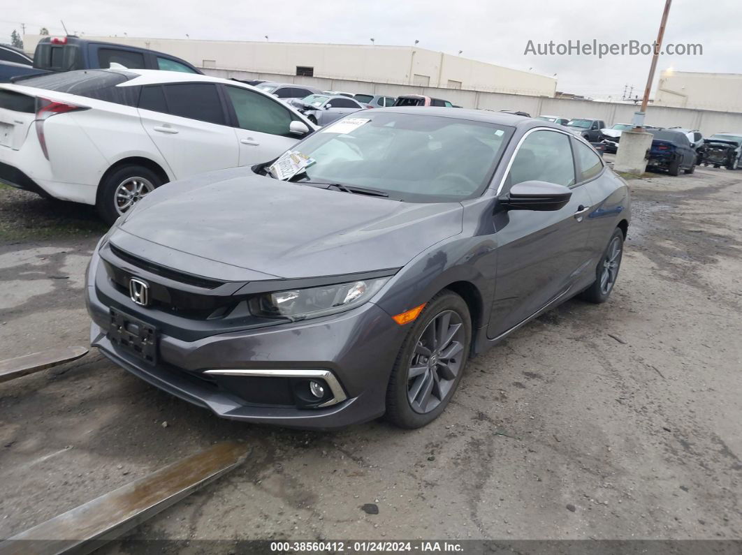 2020 Honda Civic Ex Gray vin: 2HGFC3B32LH350841