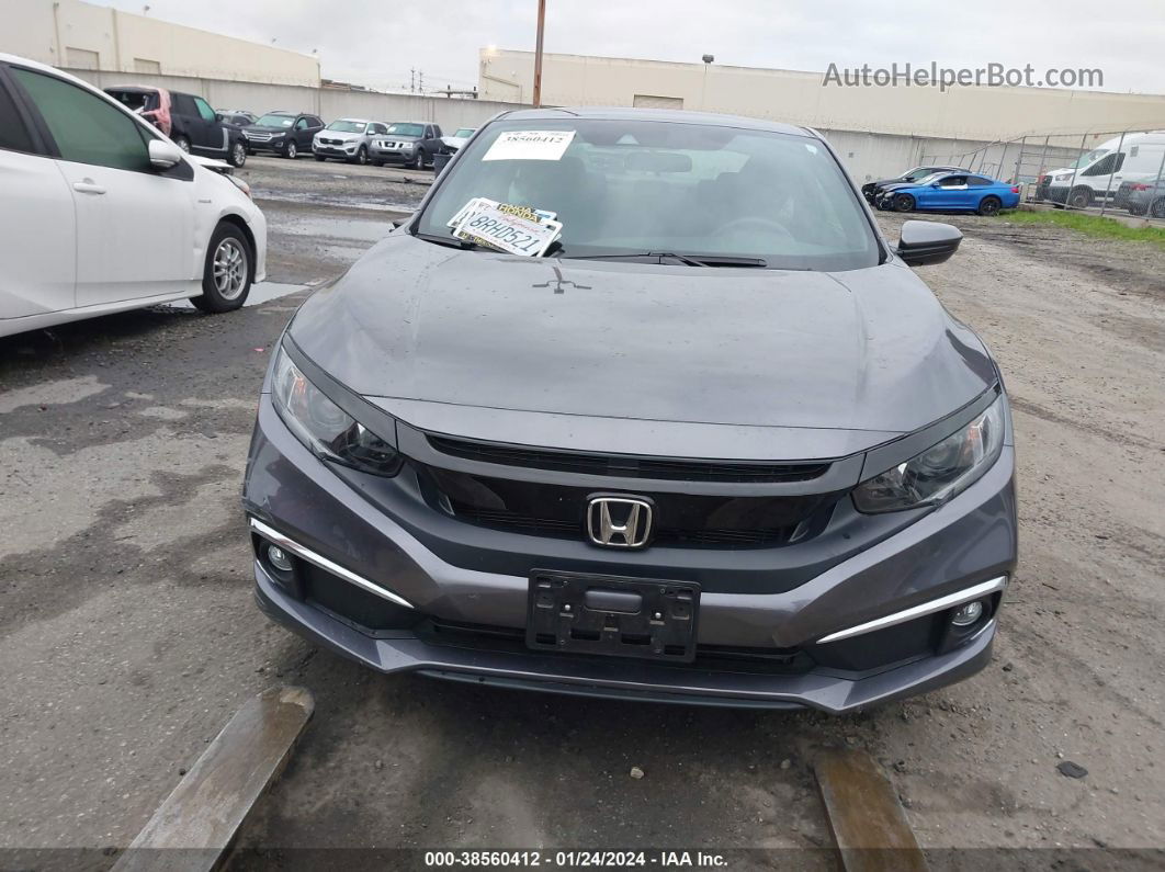 2020 Honda Civic Ex Gray vin: 2HGFC3B32LH350841