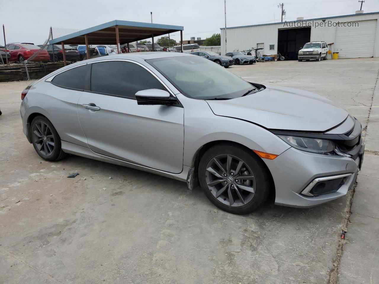 2019 Honda Civic Ex Silver vin: 2HGFC3B33KH357120