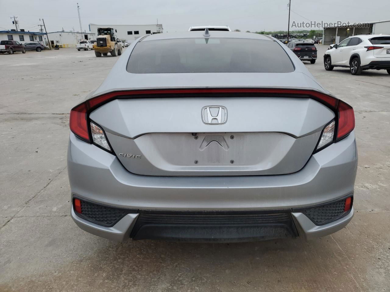 2019 Honda Civic Ex Silver vin: 2HGFC3B33KH357120