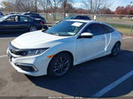 2020 Honda Civic Ex  White vin: 2HGFC3B35LH350851