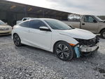 2016 Honda Civic Ex White vin: 2HGFC3B37GH354230
