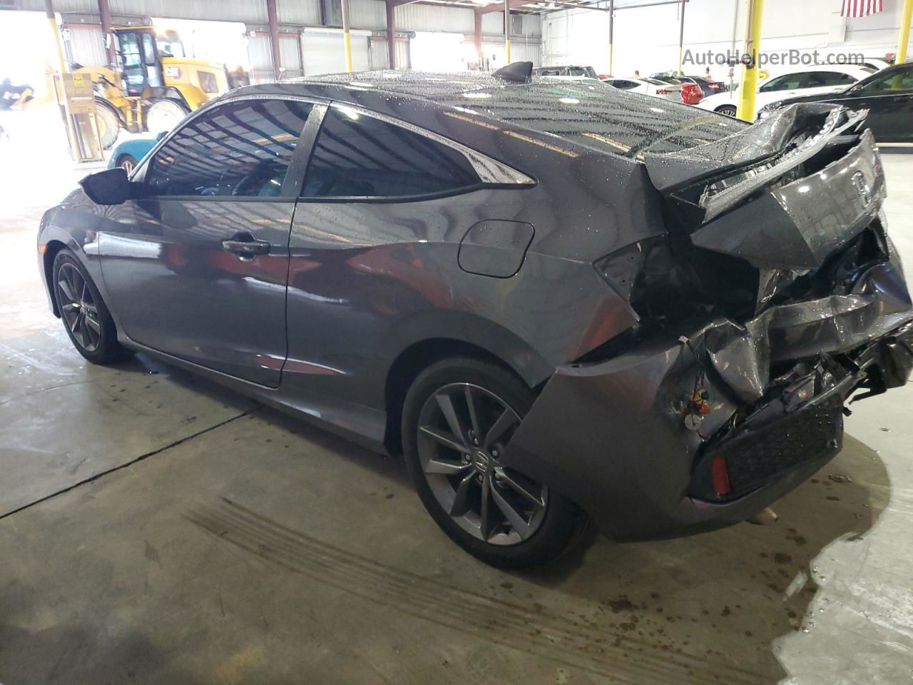 2019 Honda Civic Ex Gray vin: 2HGFC3B37KH352471