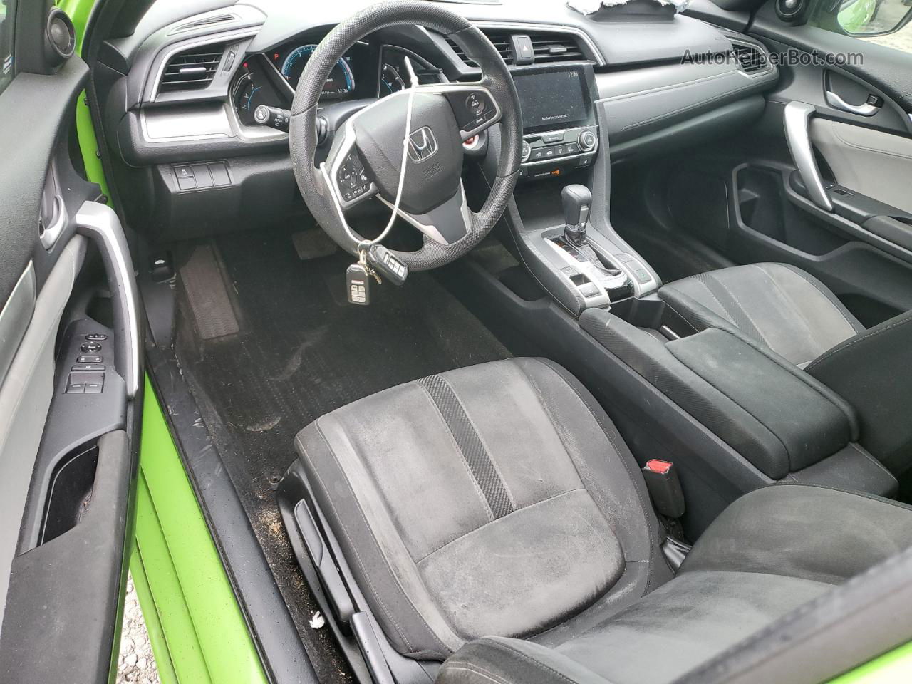 2016 Honda Civic Ex Green vin: 2HGFC3B38GH358142