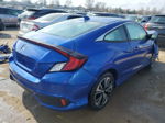 2016 Honda Civic Ex Синий vin: 2HGFC3B38GH362157