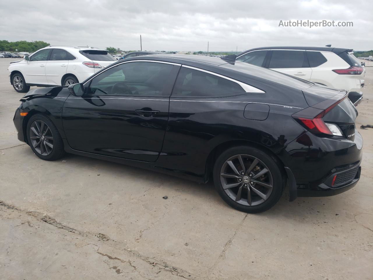 2020 Honda Civic Ex Black vin: 2HGFC3B38LH352755